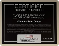 Certified Repair Provider - Circle Collision Center